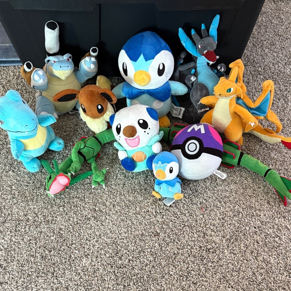 Pokémon Plush Bundle - Piplup & Friends (Blue)